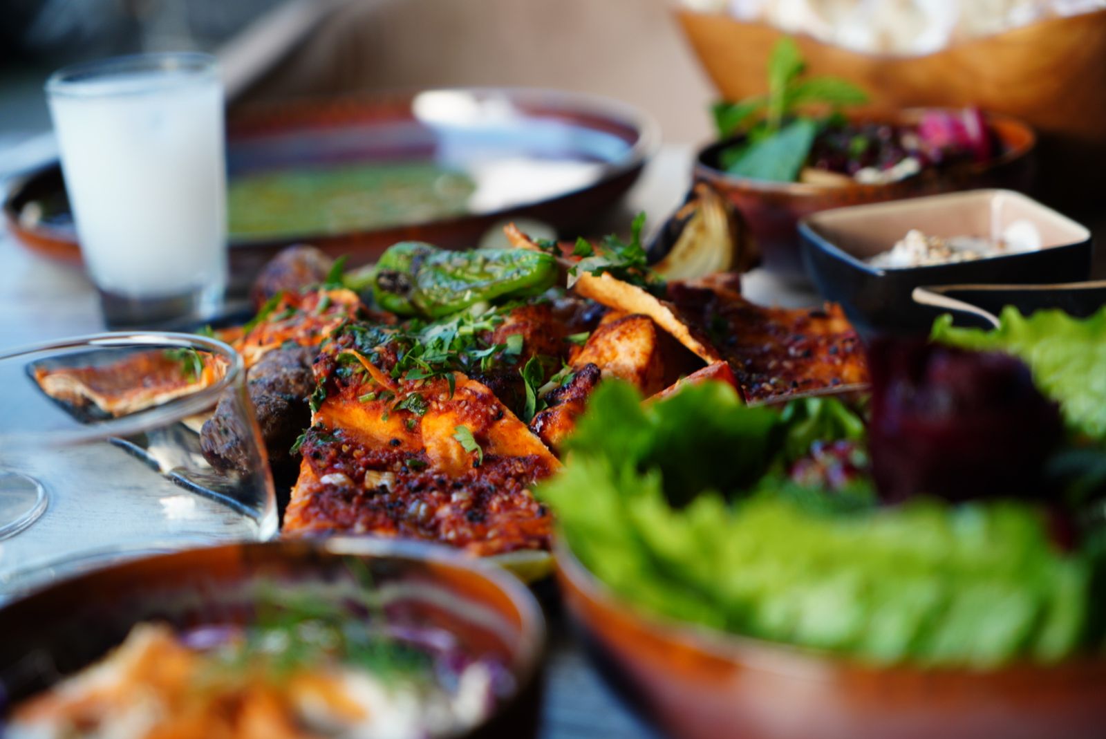 Grillades et mezze